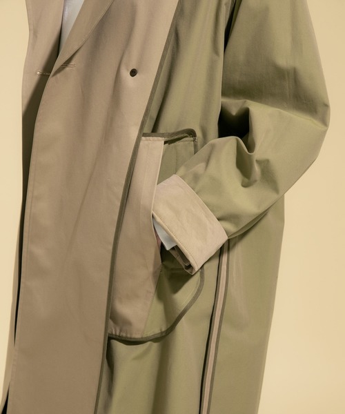 PUBLIC TOKYO(パブリックトウキョウ)の「極 トレンチコート(トレンチコート・レディース・ベージュ/マルチ・1/2)」の21枚目の写真