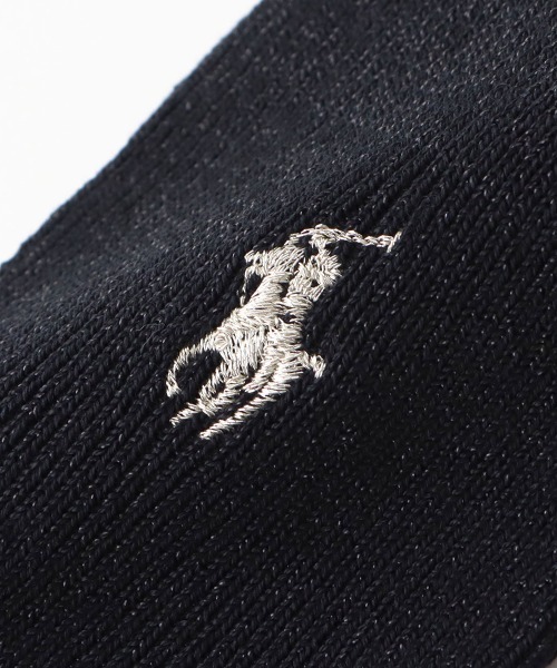 POLO RALPH LAUREN(ポロ ラルフ ローレン)の「POLO RALPH LAUREN レディース ワンポイント ラメ ショートソックス 03207228(ソックス/靴下・レディース・ベージュ/ネイビー/ブラック/オフホワイト/ライトグレー/ダークブルー/レッド系その他/ホワイト/ブラウン系その他/シルバーグレー/ブラック系その他/グレー系その他/パープル系その他/ダークネイビー/アイボリー・22-24cm)」の16枚目の写真