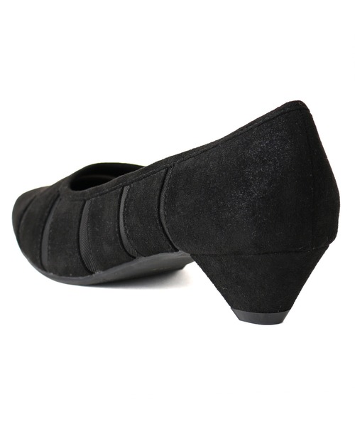coca(ANDEX shoes product)(コカ)の「coca / コカ スクエアトゥ チュール ローヒール パンプス 120003(パンプス・レディース・ゴールド/ブラック/ネイビー・23.5cm/23.0cm/22.5cm/24.5cm/24.0cm/22.0cm)」の8枚目の写真