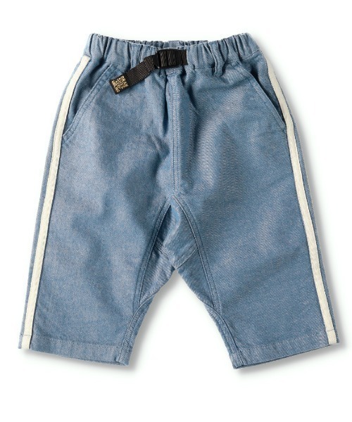 BRANSHES(ブランシェス)の「サイドラインパンツ(その他パンツ・キッズ・ブルー/カーキオリーブ・120cm/150cm/80cm/90cm/100cm/130cm/110cm/140cm)」の2枚目の写真