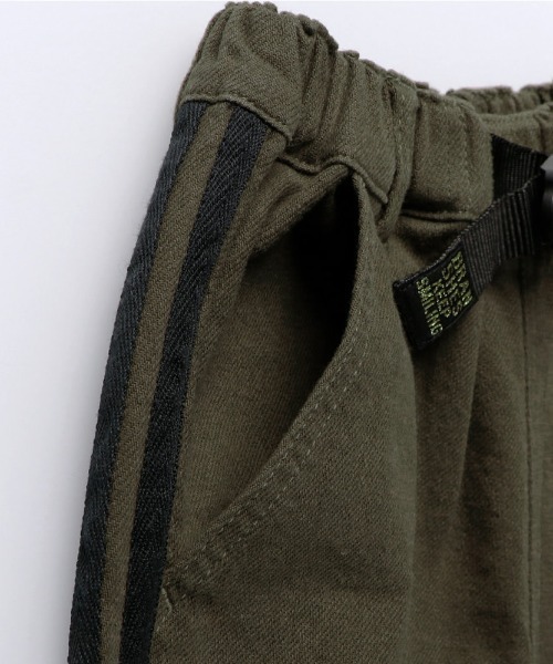 BRANSHES(ブランシェス)の「サイドラインパンツ(その他パンツ・キッズ・ブルー/カーキオリーブ・120cm/150cm/80cm/90cm/100cm/130cm/110cm/140cm)」の10枚目の写真