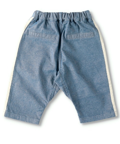 BRANSHES(ブランシェス)の「サイドラインパンツ(その他パンツ・キッズ・ブルー/カーキオリーブ・120cm/150cm/80cm/90cm/100cm/130cm/110cm/140cm)」の7枚目の写真