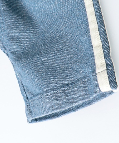 BRANSHES(ブランシェス)の「サイドラインパンツ(その他パンツ・キッズ・ブルー/カーキオリーブ・120cm/150cm/80cm/90cm/100cm/130cm/110cm/140cm)」の4枚目の写真