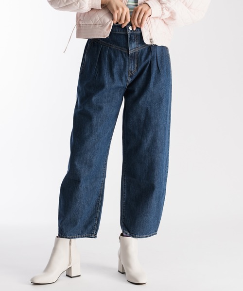 Levi's(���[�o�C�X)��COOL PLEATED BALLOON COOL MID STONE PLEATED BALLOON(�f�j���p���c)