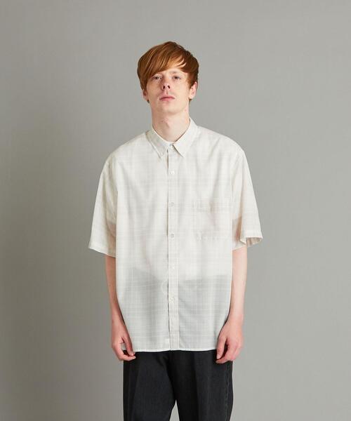 スティーブンアラン 半袖シャツ とろみ オフホワイト XL Steven Alan（スティーブンアラン）の「＜Steven Alan＞ VOIL