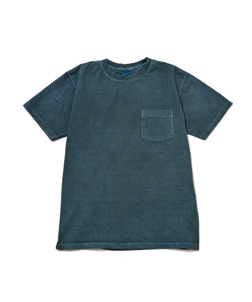 Good On(グッドオン)の「GOOD ON S/S CREW NECK POCKET T-SHIRTS (グッドオン クルーネック ポケット付きTシャツ)(Tシャツ/カットソー・メンズ・ブラウン/グレー系その他/ベージュ系その他/スモークピンク・M/S/L/XL)」の10枚目の写真