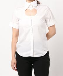 Vivienne Westwood シャツ ブラウス イタリア製 METAL WATER ORB リラックスTシャツ(ブラック)（メンズ