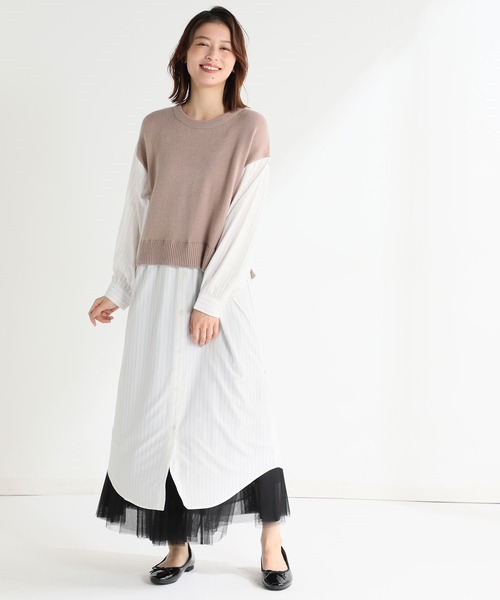 みせかけ風ワンピース ワンピース Honeys ハニーズ のファッション通販 Zozotown