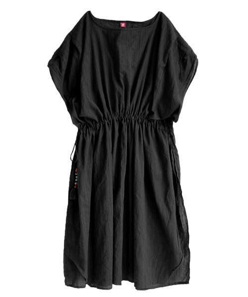 e-zakkamania stores（イーザッカマニアストアーズ）の「シャリン スリットロングワンピース（ワンピース・レディース・キャメル/パープル/ブラック/テラコッタ/ブルーグリーン・フリー）」の16枚目の写真