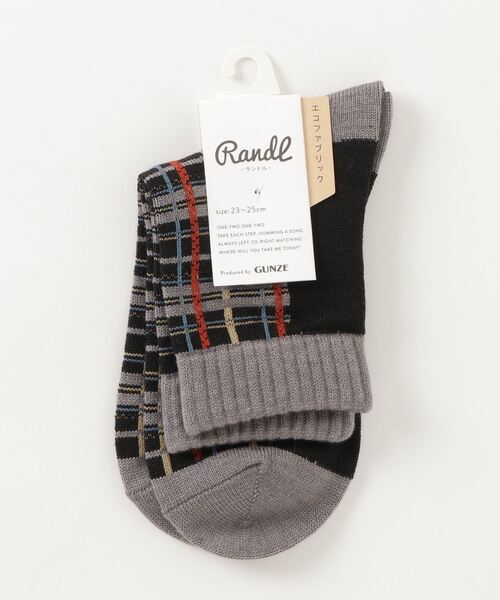 Randl ランドル レディース エコファブリック フェイクウール ソックス ソックス 靴下 Gunze グンゼ のファッション通販 Zozotown