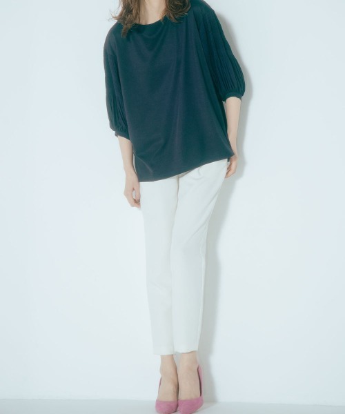 RANAN（ラナン）の「裏起毛美脚パンツ（その他パンツ・レディース・ホワイト/モスグリーン/ブラック/ベージュ/ラベンダー/ネイビー/モカ・M/S/L/LL）」の14枚目の写真