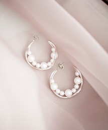 prose verse | パールデザインフープピアス(ピアス（両耳用）)