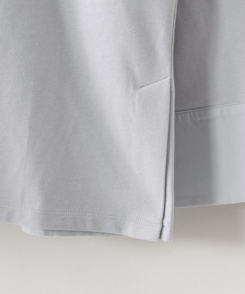 cepo(セポ)の「ソデカフスロンTee(Tシャツ/カットソー・レディース・チャコールグレー/グレー/ブラウン・M)」の10枚目の写真