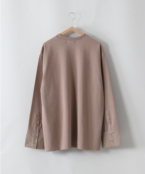 cepo(セポ)の「ソデカフスロンTee(Tシャツ/カットソー・レディース・チャコールグレー/グレー/ブラウン・M)」の14枚目の写真