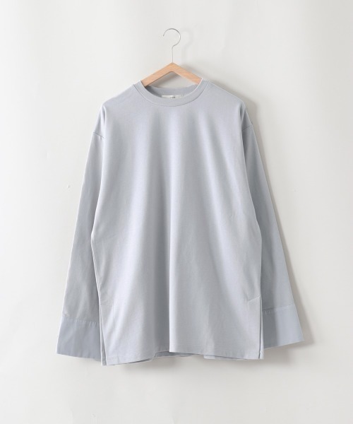 cepo(セポ)の「ソデカフスロンTee(Tシャツ/カットソー・レディース・チャコールグレー/グレー/ブラウン・M)」の13枚目の写真