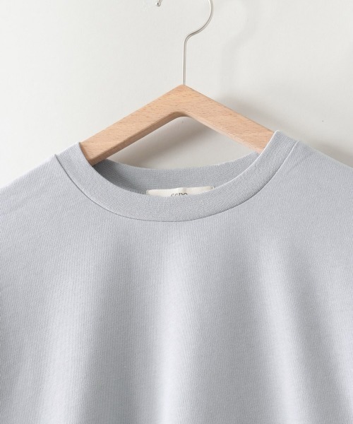 cepo(セポ)の「ソデカフスロンTee(Tシャツ/カットソー・レディース・チャコールグレー/グレー/ブラウン・M)」の22枚目の写真