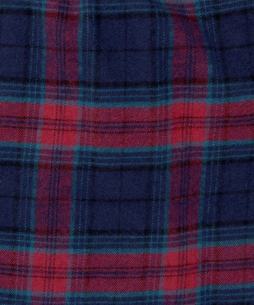 Another Edition（アナザーエディション）の「コットンチェックガウンシャツ/AE C/CHK GOWN SHT（シャツ/ブラウス・レディース・ブラウン/コバルトブルー/ネイビー・フリー）」の13枚目の写真