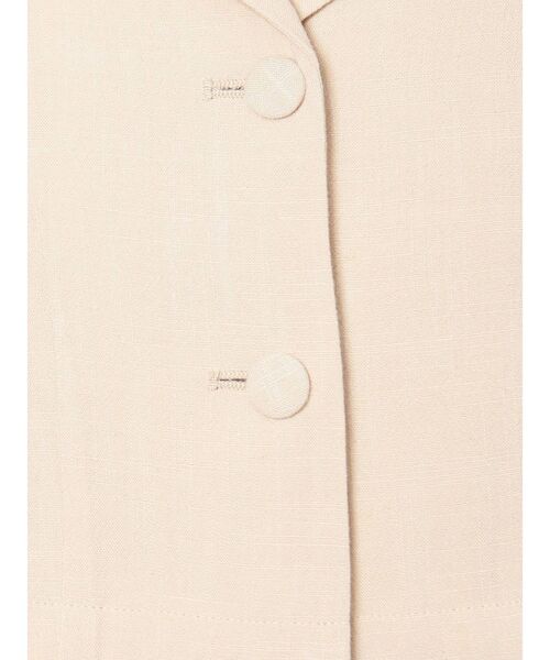 dazzlin（ダズリン）の「ハーフスリーブショートシャツ【セットアップ着用可】（シャツ/ブラウス・レディース・ブラウン/アイボリー・FREE）」の16枚目の写真