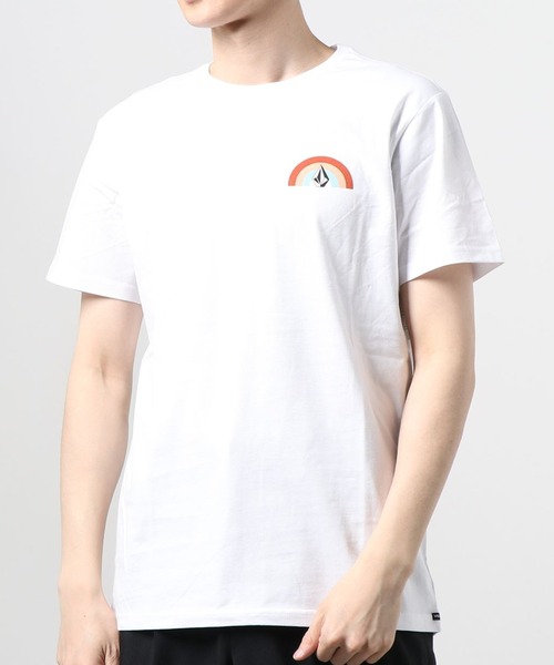 VOLCOM（ボルコム）の「VOLCOM/ボルコム プリントTシャツ AF742007（Tシャツ/カットソー・メンズ・ブラック/ホワイト・L/M）」の3枚目の写真