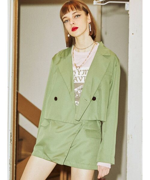 jouetie（ジュエティ）の「ダブルチェーンネックレス（ネックレス・レディース・ゴールド/シルバー・FREE）」の5枚目の写真