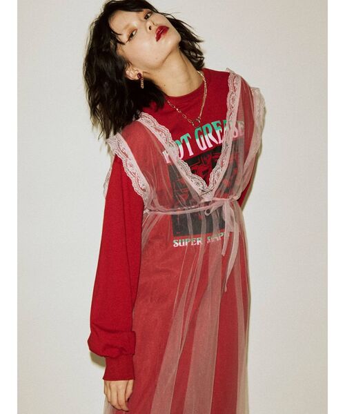 jouetie（ジュエティ）の「ダブルチェーンネックレス（ネックレス・レディース・ゴールド/シルバー・FREE）」の7枚目の写真