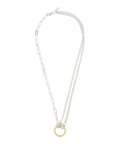 jouetie（ジュエティ）の「ダブルチェーンネックレス（ネックレス・レディース・ゴールド/シルバー・FREE）」の13枚目の写真