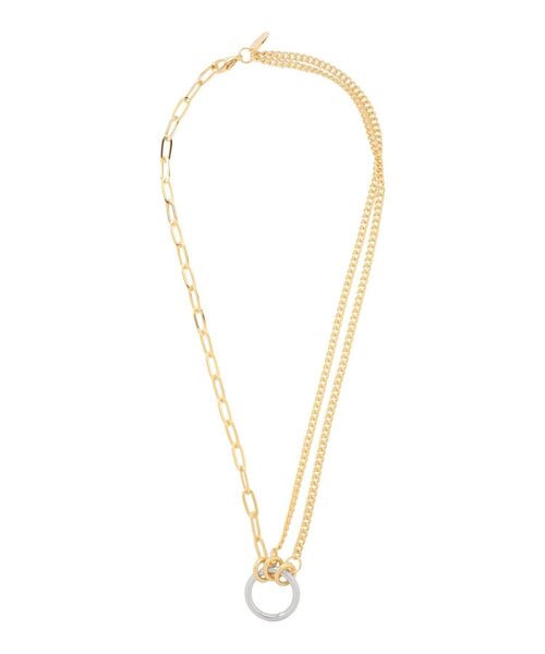 jouetie（ジュエティ）の「ダブルチェーンネックレス（ネックレス・レディース・ゴールド/シルバー・FREE）」の14枚目の写真