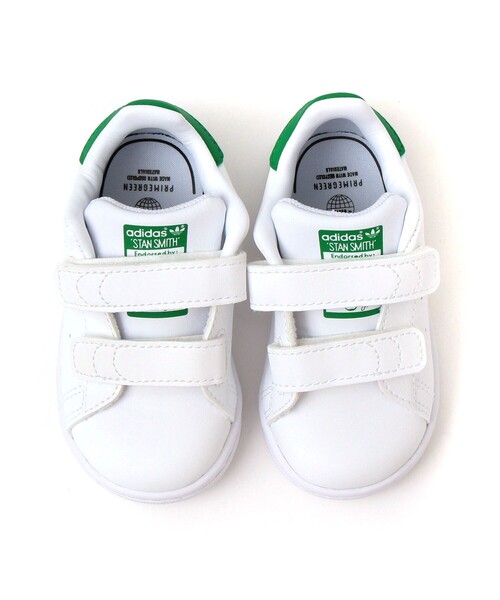 adidas（アディダス）の「adidas:STAN SMITH（スニーカー・キッズ・ホワイト・15 /13/14/16/12）」の3枚目の写真