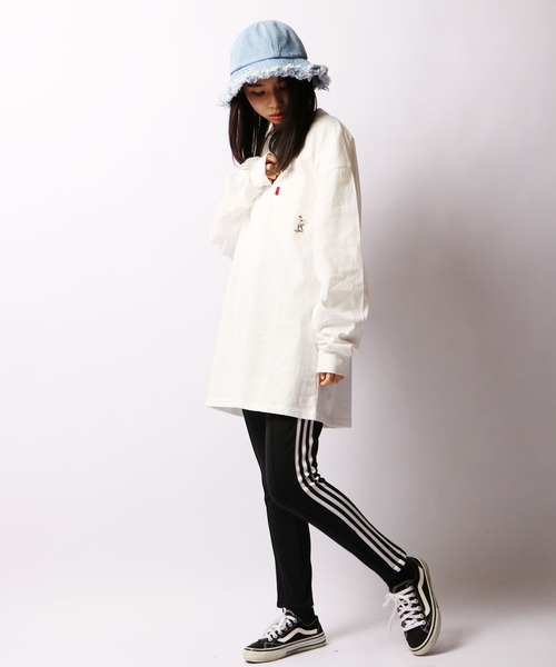 A.T,C in the attic homme(エーティーシーインジアティックオム)の「イラストPTポケ付きロンT(Tシャツ/カットソー・メンズ・ホワイト/ブラック/ラベンダー・M/L)」の18枚目の写真