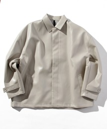 INASTUDIOS ZOO（イーナストゥディオスズー）の「「INASTUDIOS SELECT」PUレザーブルゾン（ブルゾン）」