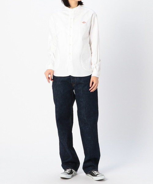 美品　DANTON ダントン 長袖シャツ　36 楽天市場】ダントン DANTON レディース オックスフォード バンド