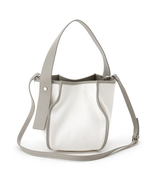 the dilettante(ザ・ディレッタント)の「◆【STORY・Oggi6月号掲載】【DRESSTERIOR別注】【2WAY】the dilettante(ザ・ディレッタント)ONE HANDLE SHOULDER BAG(ハンドバッグ・レディース・ホワイト・00)」の5枚目の写真