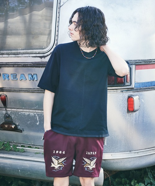 glamb(グラム)の「Needlework short pants / ニードルワークショートパンツ(その他パンツ・メンズ・ワイン/ブラック・M/S/L)」の17枚目の写真