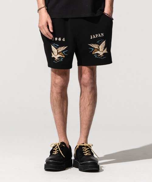 glamb(グラム)の「Needlework short pants / ニードルワークショートパンツ(その他パンツ・メンズ・ワイン/ブラック・M/S/L)」の20枚目の写真
