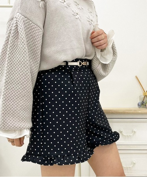 apres jour（アプレジュール）の「アソートフリルショーパン【ZOZOTOWN限定アイテム】（その他パンツ・レディース・ダークブラウン/ブラック系その他/ブラック/アイボリー/オフホワイト/ブルー系その他/ベージュ/ブラウン系その他・X-LARGE/フリー）」の14枚目の写真