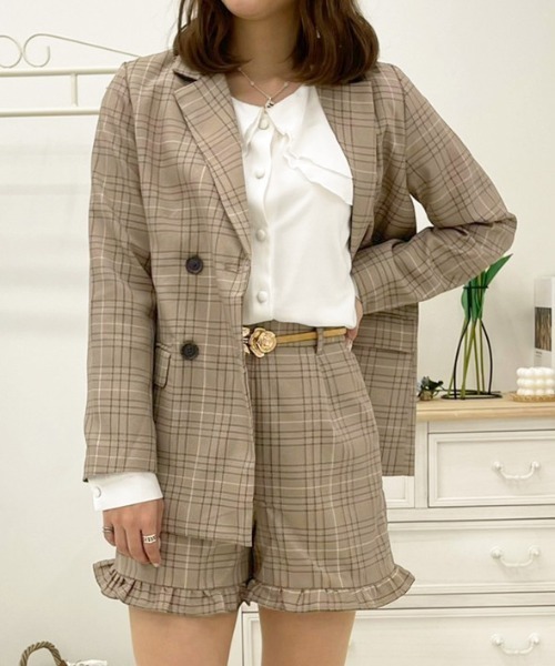 apres jour（アプレジュール）の「アソートフリルショーパン【ZOZOTOWN限定アイテム】（その他パンツ・レディース・ダークブラウン/ブラック系その他/ブラック/アイボリー/オフホワイト/ブルー系その他/ベージュ/ブラウン系その他・X-LARGE/フリー）」の20枚目の写真