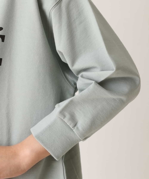 a.v.v（アーヴェヴェ）の「【洗える】ロゴスウェット（スウェット・レディース・ライトグリーン/ダークグレー/ホワイト・40/36/34/42/38）」の10枚目の写真