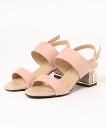Una gardenia | 【Una gardenia】<2021SS>ブロックヒールストラップサンダル(サンダル)