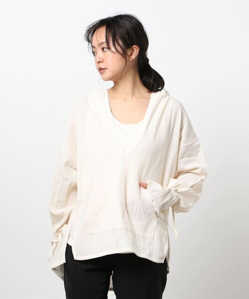 Ameri（アメリ）の「TANK SET PULLOVER（パーカー）」 - WEAR