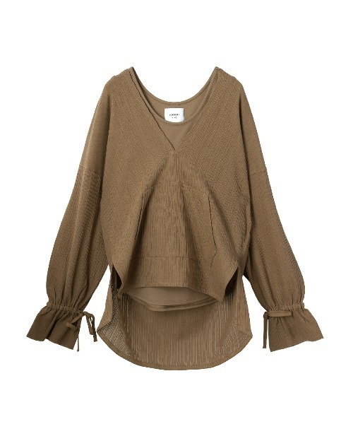 Ameri（アメリ）の「TANK SET PULLOVER（パーカー）」 - WEAR