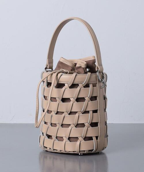 ユナイテッド アローズ　メッシュハンドル バケツバッグ 2wayバッグ UNITED ARROWS（ユナイテッドアローズ）の「UWCC ARNG メッシュ