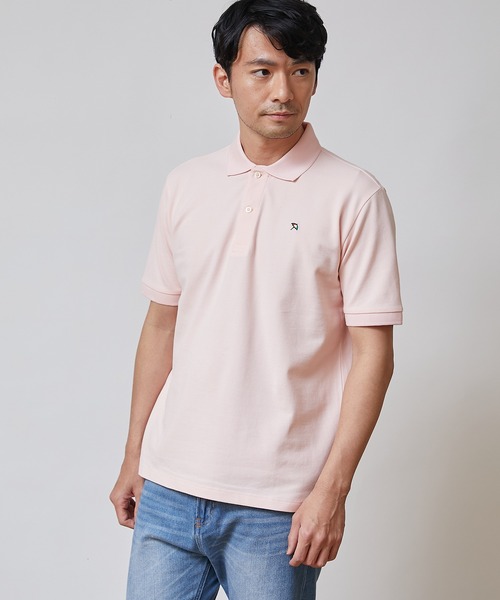 Arnold Palmer（アーノルドパーマー）の「カノコ ベーシックポロシャツ（ポロシャツ・レディース・ホワイト/ピンク/ブルー/カーキ/レッド/ネイビー/グリーン/グレー/ブラック/マスタード/サックスブルー・3L/L/S/LL/M/XS）」の10枚目の写真