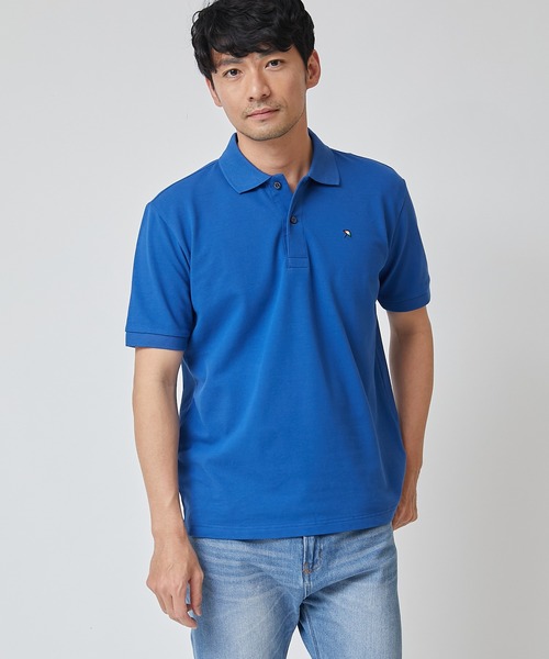 Arnold Palmer（アーノルドパーマー）の「カノコ ベーシックポロシャツ（ポロシャツ・レディース・ホワイト/ピンク/ブルー/カーキ/レッド/ネイビー/グリーン/グレー/ブラック/マスタード/サックスブルー・3L/L/S/LL/M/XS）」の9枚目の写真