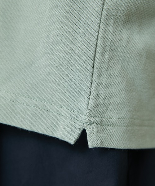 Arnold Palmer（アーノルドパーマー）の「カノコ ベーシックポロシャツ（ポロシャツ・レディース・ホワイト/ピンク/ブルー/カーキ/レッド/ネイビー/グリーン/グレー/ブラック/マスタード/サックスブルー・3L/L/S/LL/M/XS）」の19枚目の写真