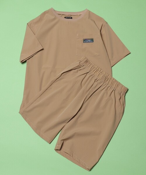 FREAK'S STORE（フリークスストア）の「【WEB限定】KIDS ストレッチセットアップ（その他パンツ・キッズ・ブラック/オリーブ/ベージュ・110/140/120/130）」の3枚目の写真