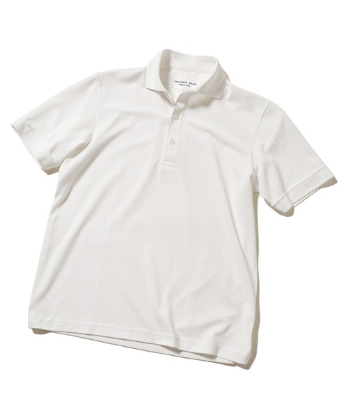 MEN'S BIGI(メンズビギ)の「【ALOFT(アロフト)】使用 高機能ポロシャツ/TAILORED WEARライン(ポロシャツ・メンズ・ホワイト/ライトグレー/ネイビー/ブルー・01/02/03)」の8枚目の写真