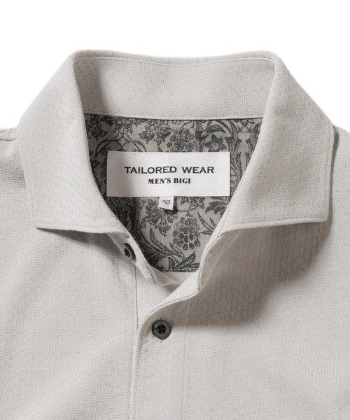 MEN'S BIGI(メンズビギ)の「【ALOFT(アロフト)】使用 高機能ポロシャツ/TAILORED WEARライン(ポロシャツ・メンズ・ホワイト/ライトグレー/ネイビー/ブルー・01/02/03)」の12枚目の写真