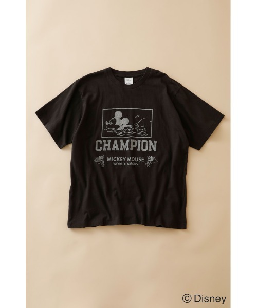 セール Md Champion Mens Tシャツ Tシャツ カットソー Disney Series Created By Moussy ディズニーシリーズクリエイテッドバイマウジー のファッション通販 Zozotown