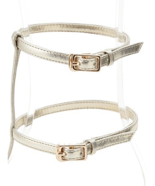 CELFORD（セルフォード）の「ストラップサンダル（サンダル・レディース・ブラック/ゴールド/ホワイト・36/38/37）」の10枚目の写真