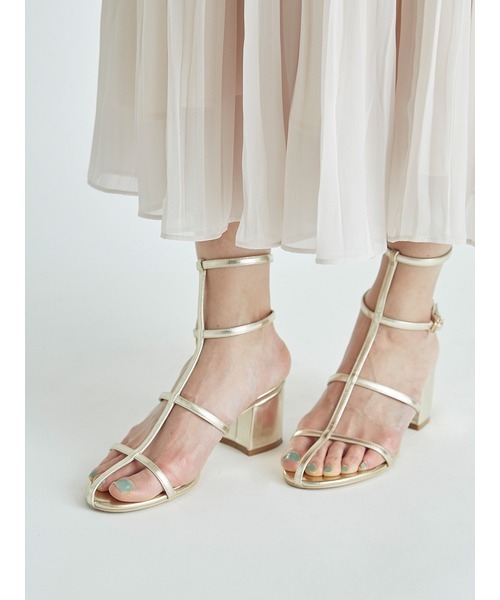 CELFORD（セルフォード）の「ストラップサンダル（サンダル・レディース・ブラック/ゴールド/ホワイト・36/38/37）」の16枚目の写真